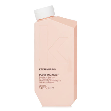 Kevin.Murphy Plumping.Wash is a thickening shampoo that revitalizes thinning hair and promotes healthy growth with natural extracts.