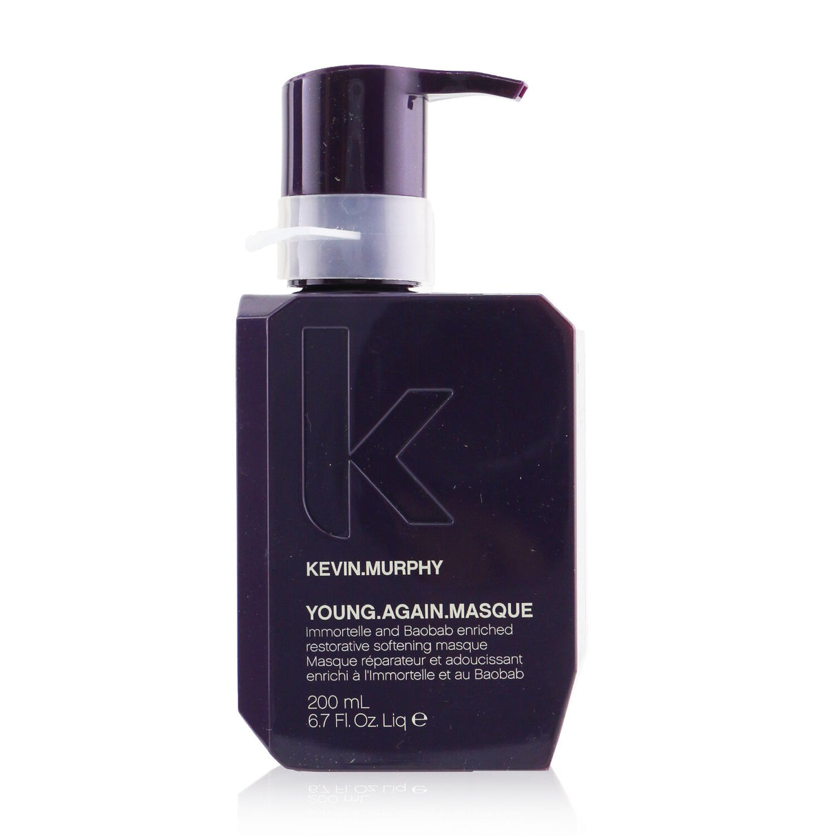 Kevin.Murphy Young.Again.Masque: A nourishing hair treatment infused with Immortelle and Baobab for rejuvenating dry, damaged hair.