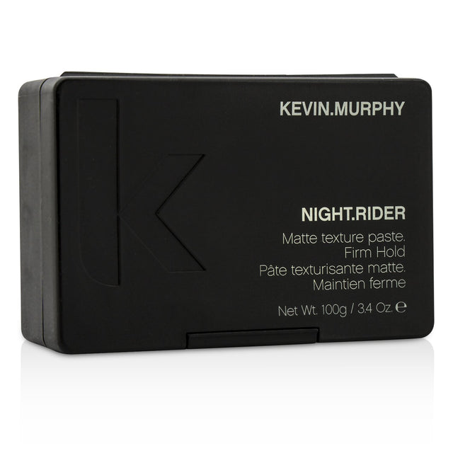 Kevin.Murphy Night.Rider Matte Texture Paste in a 100g jar, ideal for achieving firm hold and rough matte texture for hairstyles.