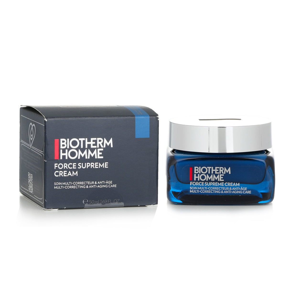 Anti-aging cream for men over 40, featuring New Youth Algae extract and Life Plankton for firmer, youthful skin.