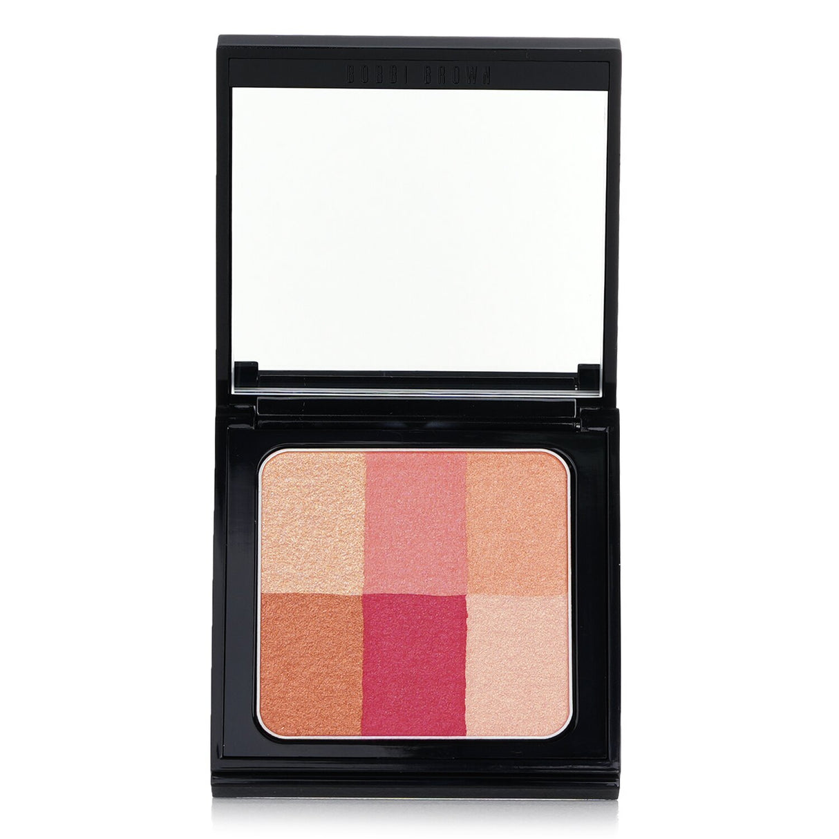 Bobbi Brown Brightening Brick #06 Cranberry, a lightweight blush that enhances cheeks with a radiant, sun-kissed glow.