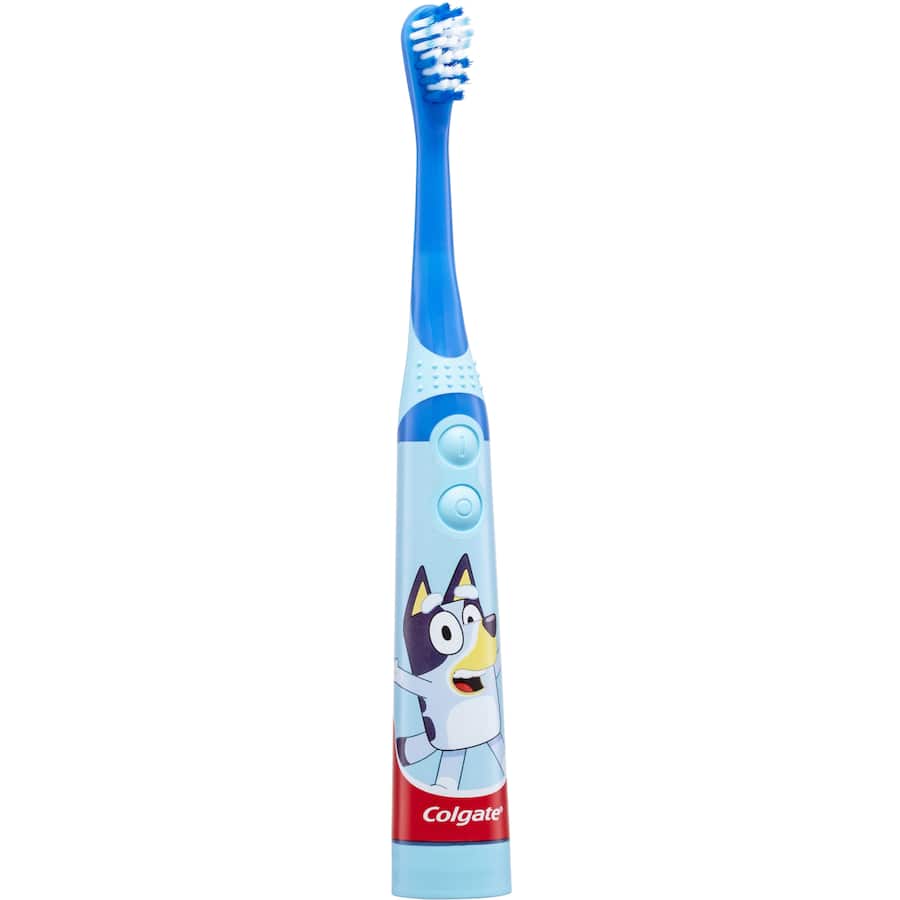 Colgate Kids 3+ Years Electric Toothbrush Battery Powered Bluey 1ea