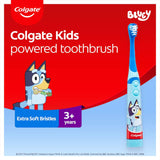 Colgate Kids 3+ Years Electric Toothbrush Battery Powered Bluey 1ea