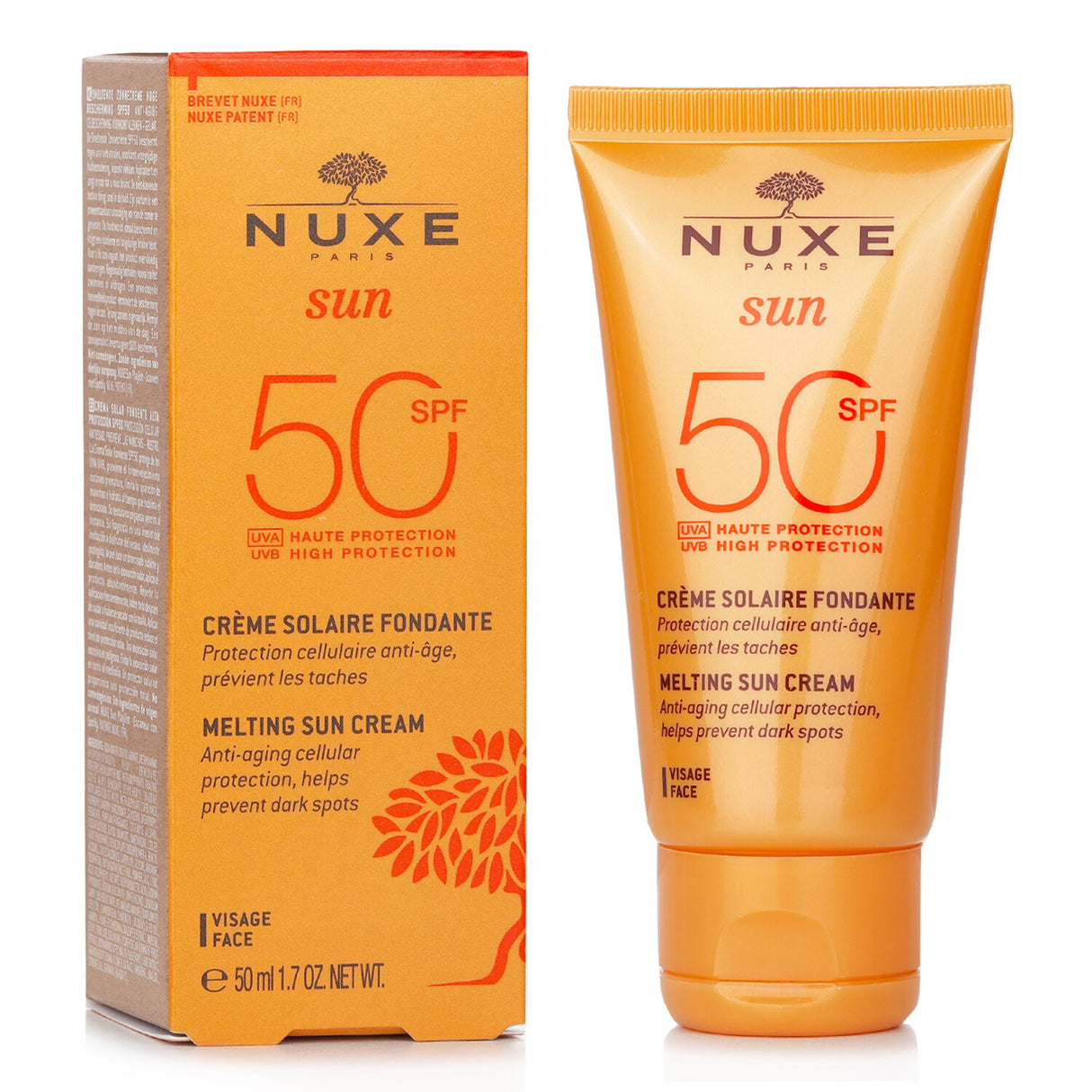 Nuxe Nuxe Sun Melting Cream High Protection For Face SPF 50 50ml/1.5oz