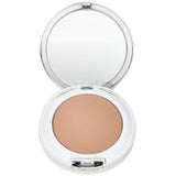 Clinique Beyond Perfecting Powder Foundation + Concealer in #07 Cream Chamois, offering full coverage and lightweight, breathable formula.