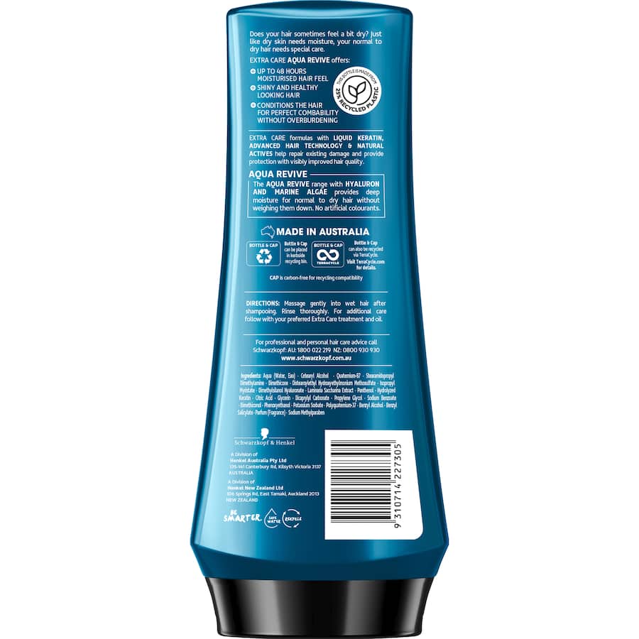 Schwarzkopf Extra Care Conditioner Aqua Revive 400mL