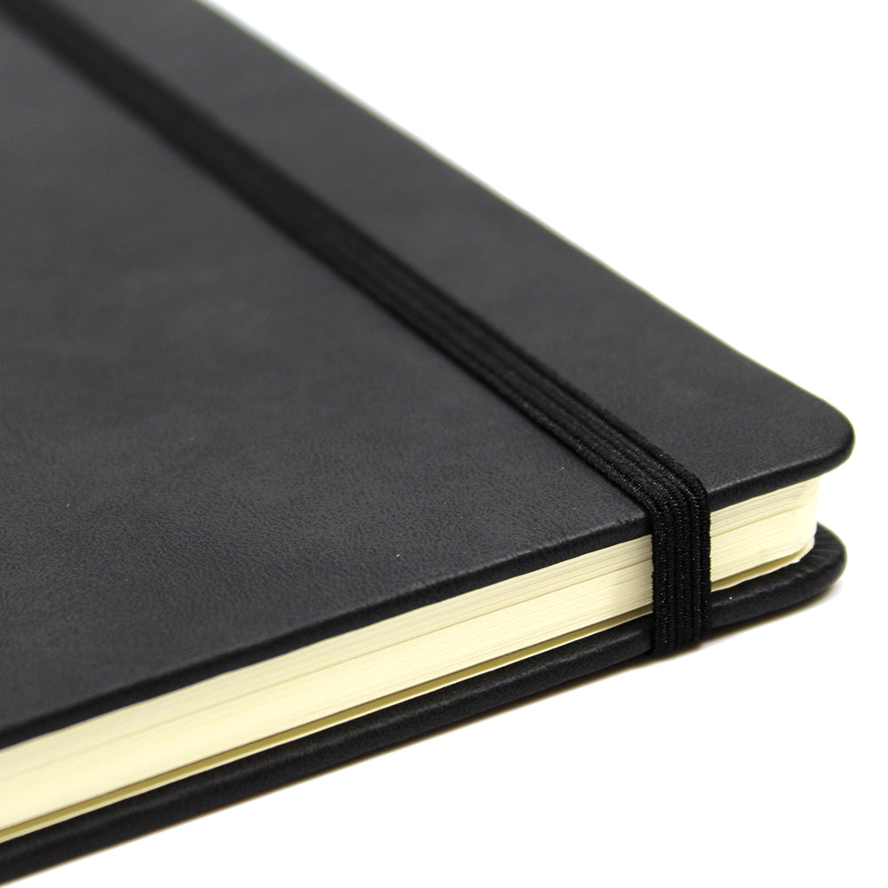 Silvine Executive Notebook A5 160 Pages Lined Black