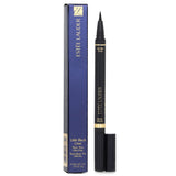 Dual-ended Estee Lauder Little Black Liner in #01 Onyx features thick, thin, and ultra-fine tips for versatile eye artistry.