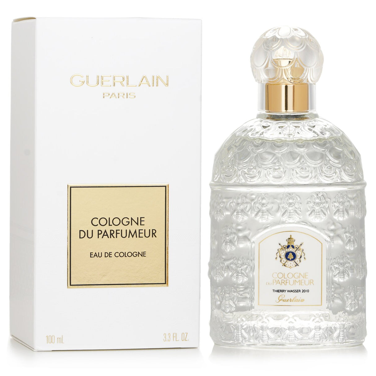 Guerlain - Cologne Du Parfumeur Eau De Cologne Spray: unisex fragrance with citrus, mint, and lavender notes in a sleek 100ml bottle.