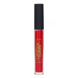 Lipstick Queen's #Anger lip gloss in fiery red coral offers intense shine, hydration, and a bold, comfortable wear.