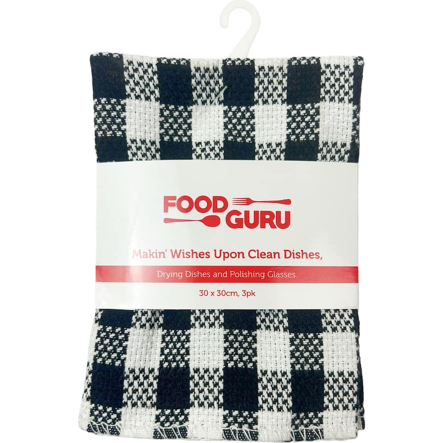 Food Guru Dish Cloths  3pack