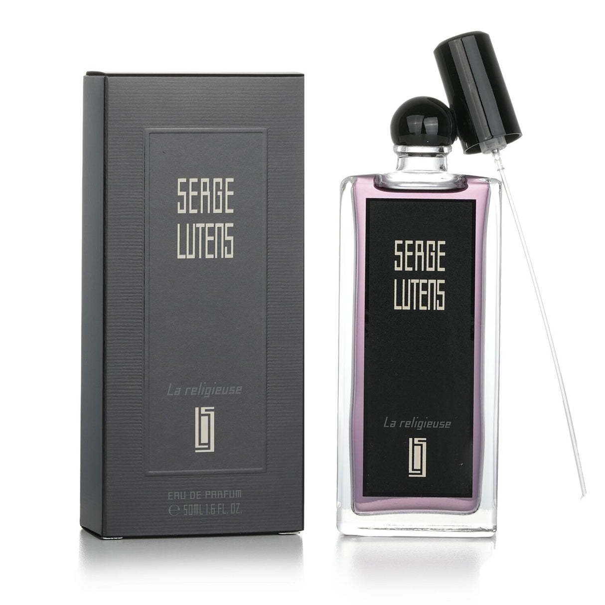 Serge Lutens La Religieuse Eau De Parfum Spray in 50ml, featuring jasmine, musk, and incense for a warm, refined scent.