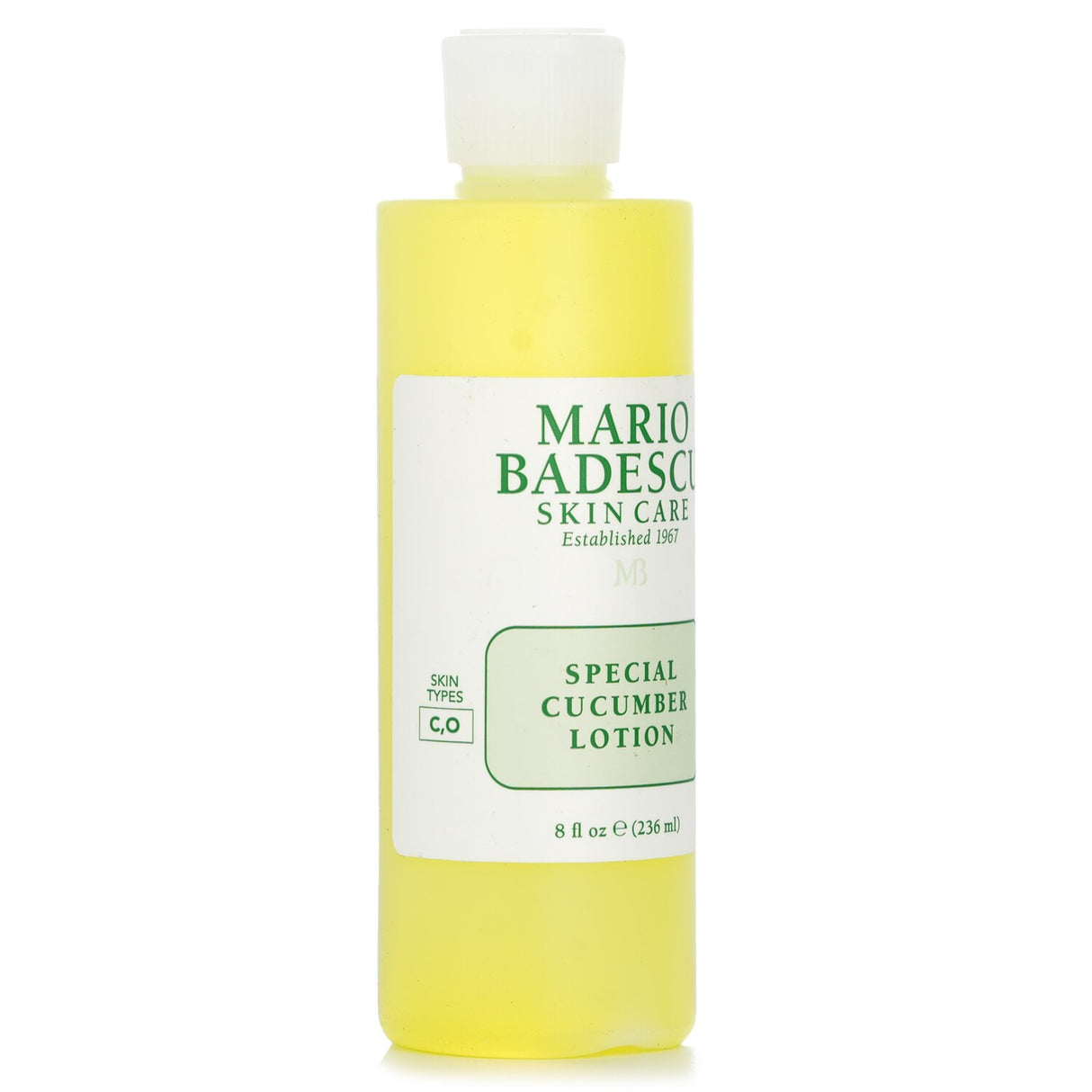 Mario Badescu Special Cucumber Lotion in 236ml, a refreshing toner for combination/oily skin targeting acne and promoting healing.