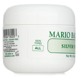 Mario Badescu Silver Powder in a 16g container, designed to absorb oil and unclog pores for clearer skin.