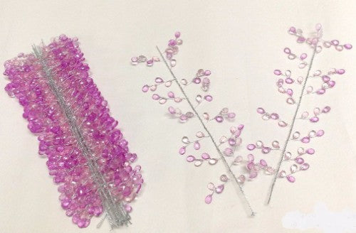 Tear Drop Crystal Trims x 20 units