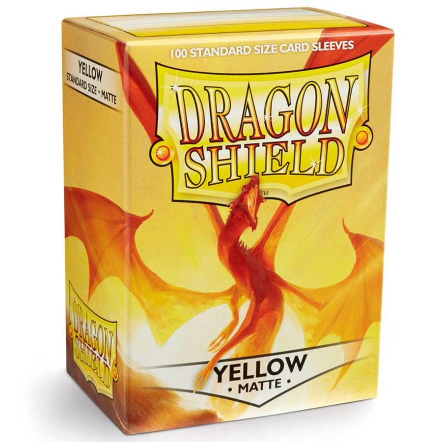 Dragon Shield: Sleeves  - Matte  - Yellow
