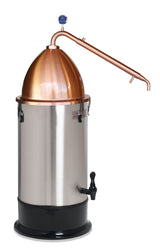 KIT - SS Copper Pot Condensor, Alembic Dome & Boiler (NZ)