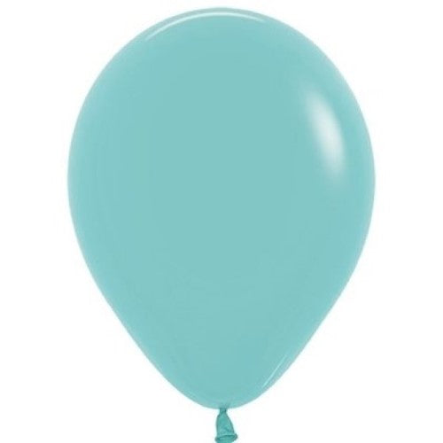 Sempertex 30cm Fashion Aquamarine Green Latex Balloons - Pack of 50