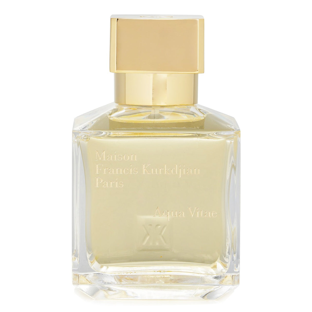 Maison Francis Kurkdjian Aqua Vitae Eau De Toilette in 70ml, a fresh citrus woody fragrance inspired by Mediterranean elegance.