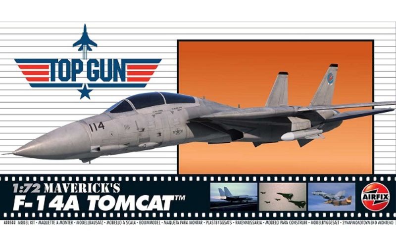 Airfix - 1/72 Top Gun Maverick's F-14A Tomcat - A00503
