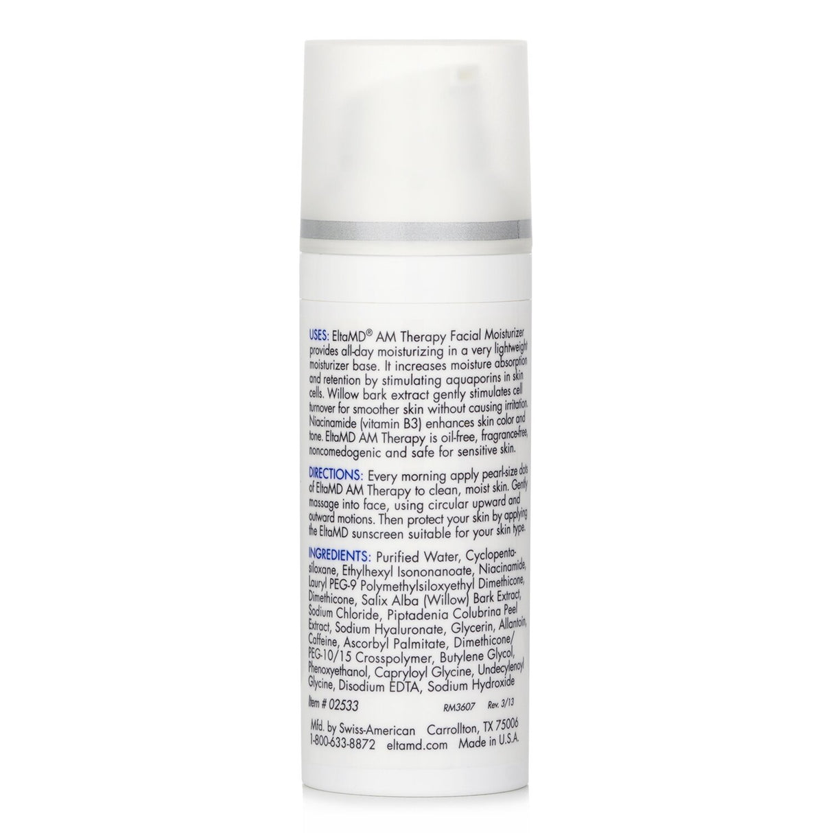 EltaMD - AM Therapy Facial Moisturizer  - 48g/1.7oz