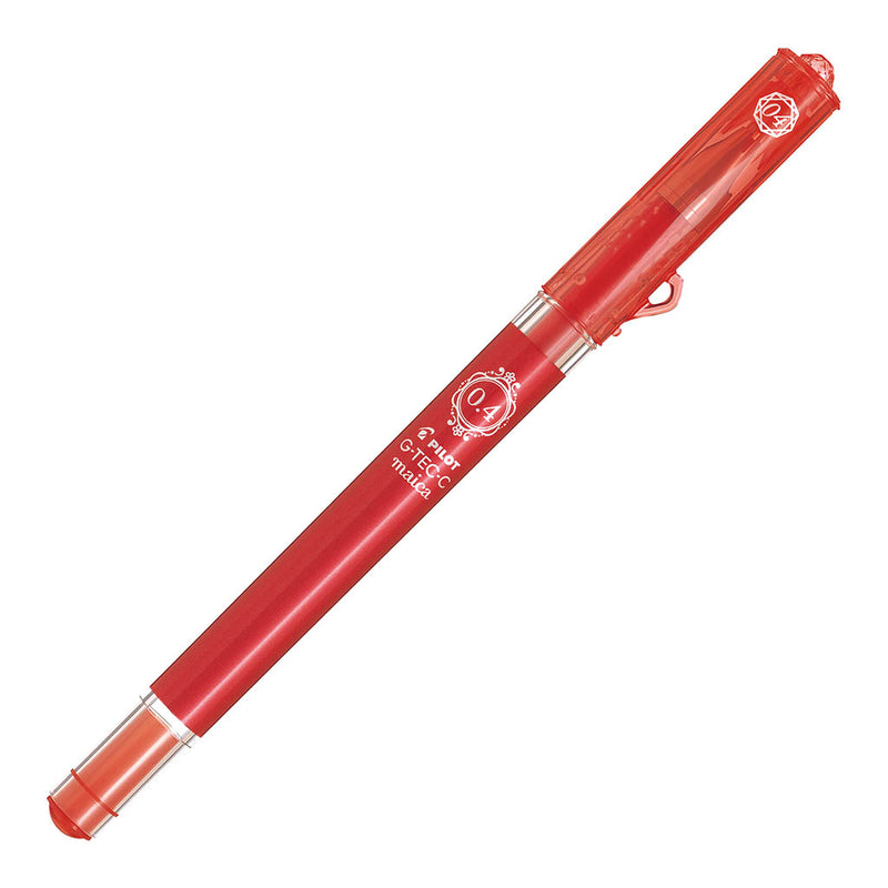 Pilot G-Tec-C Maica 0.4Mm Red - (Set of 12)