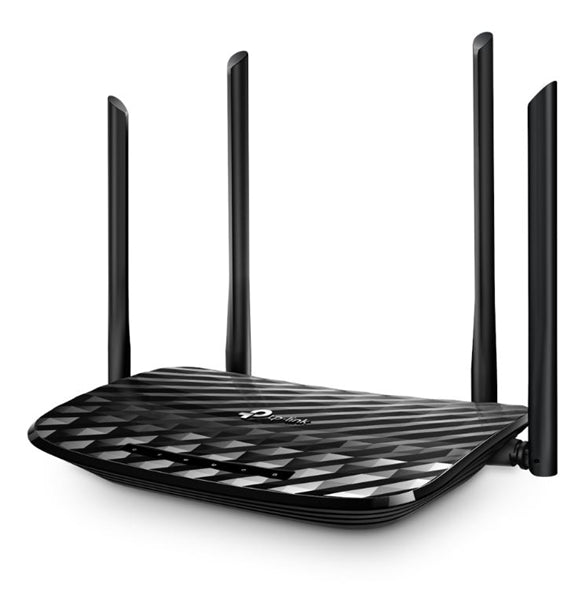 TP-Link Archer A6 router with dual-band technology, delivering up to 1200 Mbps for fast, reliable internet connectivity.