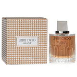 Jimmy Choo Illicit Eau De Parfum 100ml, a floral fragrance with ginger, orange, rose, and amber notes, perfect for evening wear.