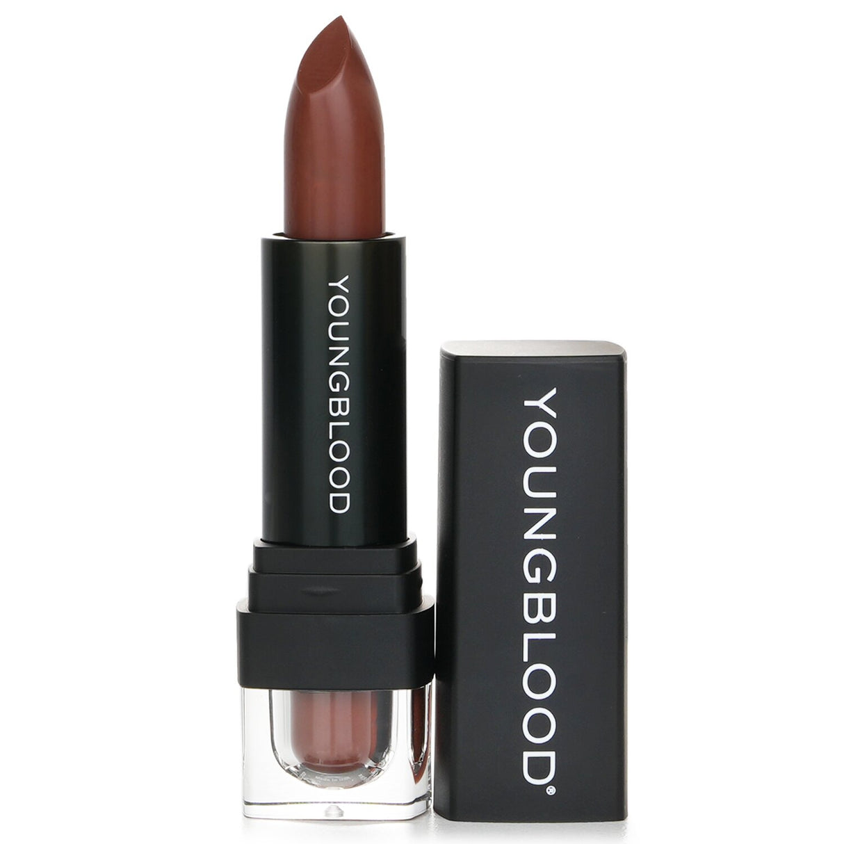 Youngblood Intimatte Mineral Matte Lipstick in #Vain offers a rich, nourishing matte finish for soft, vibrant lips.