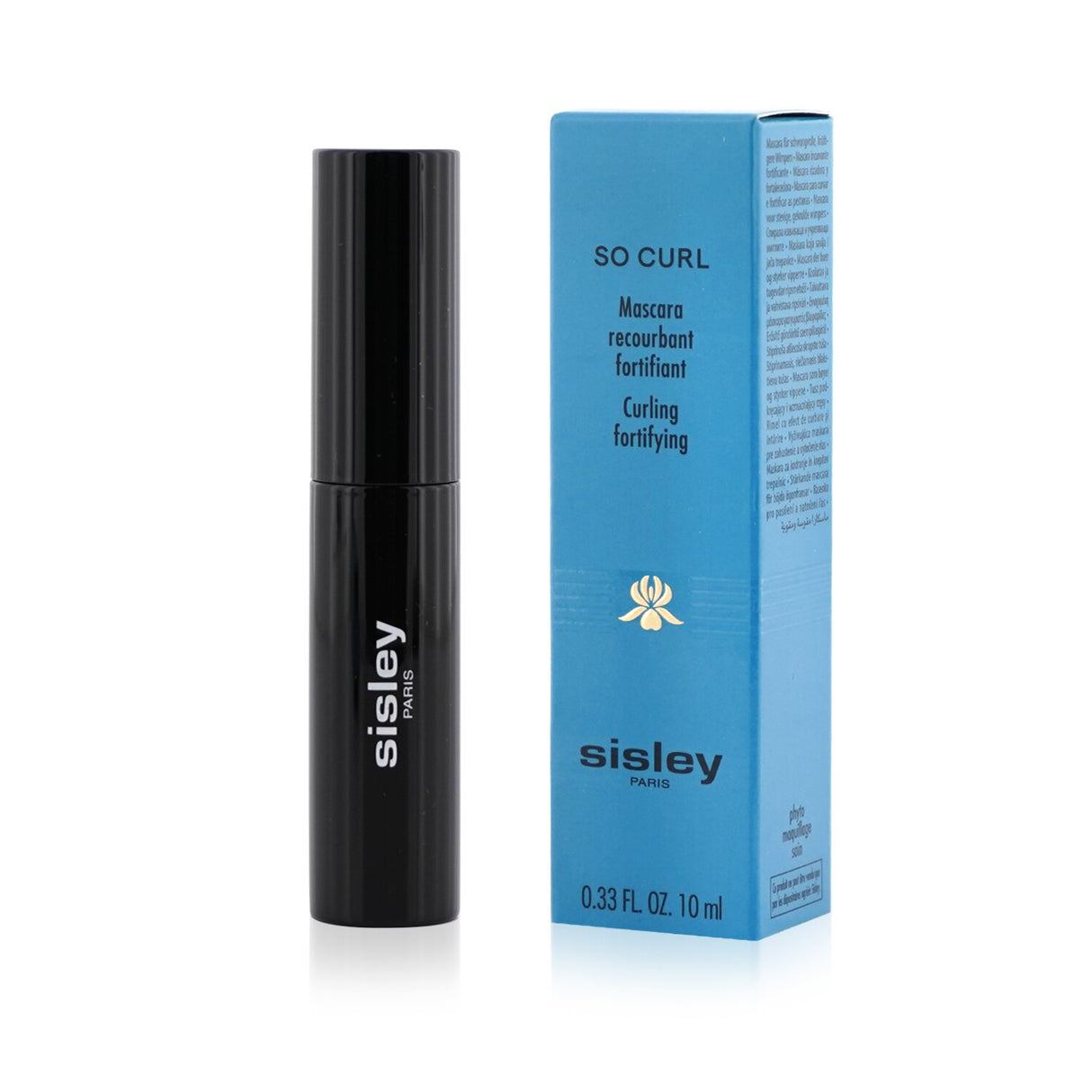 Sisley So Curl Mascara in Deep Black enhances lashes with lasting curl, volume, and nourishing ingredients for ultimate care.