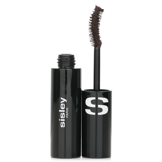 Sisley So Curl Mascara #02 Deep Brown, 10ml - Curling brush fortifies and volumizes for bold, long-lasting lashes.