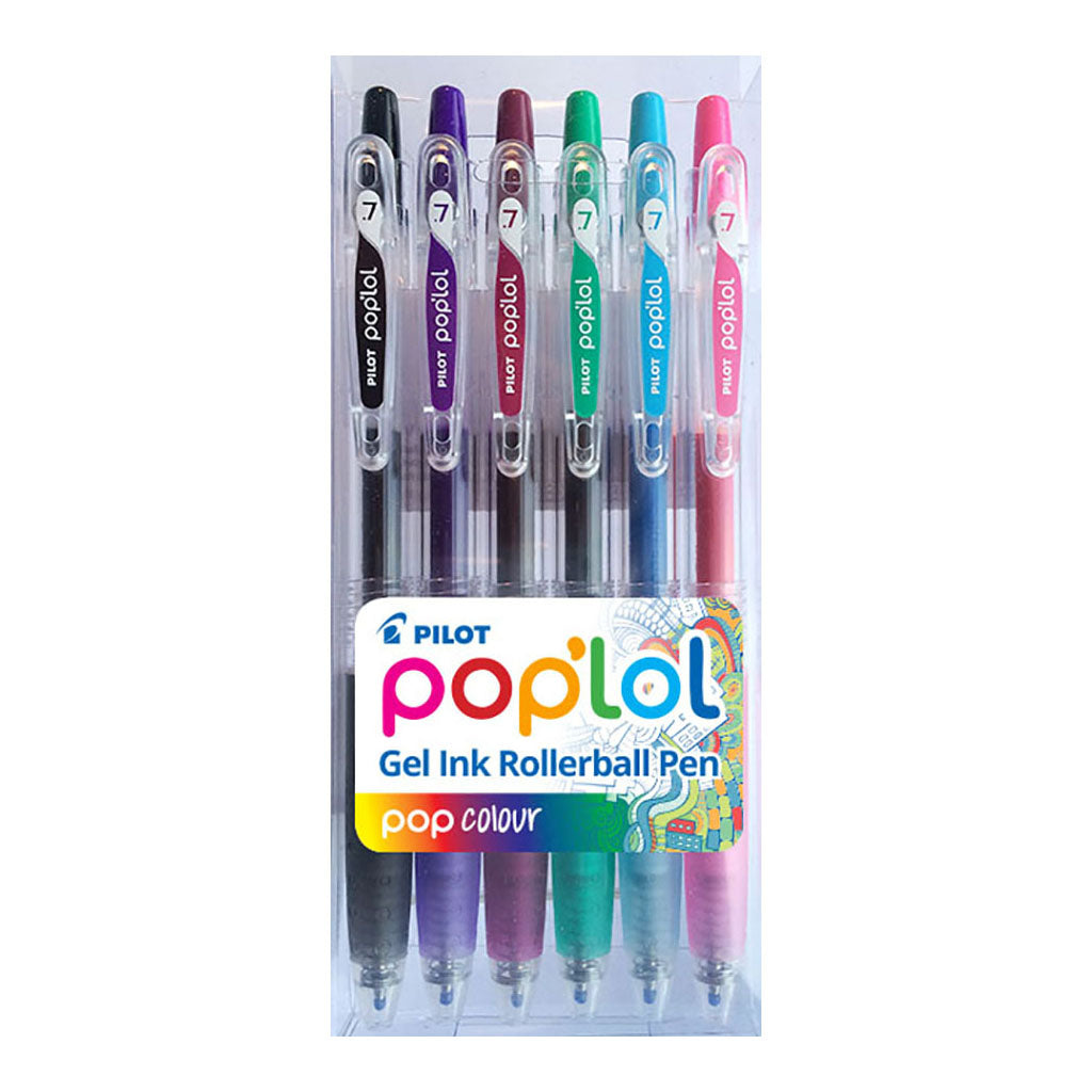 Pilot Pop'Lol 0.7 Colours 6 pack)