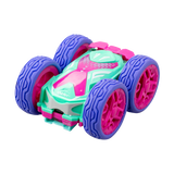 Remote control car Silverlit Exost Mini Flip Amazone, vibrant design, performs flips, rechargeable, speeds up to 8 km/h.