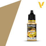 Vallejo Model Air - UK Light Stone 17 ml - Model Paint