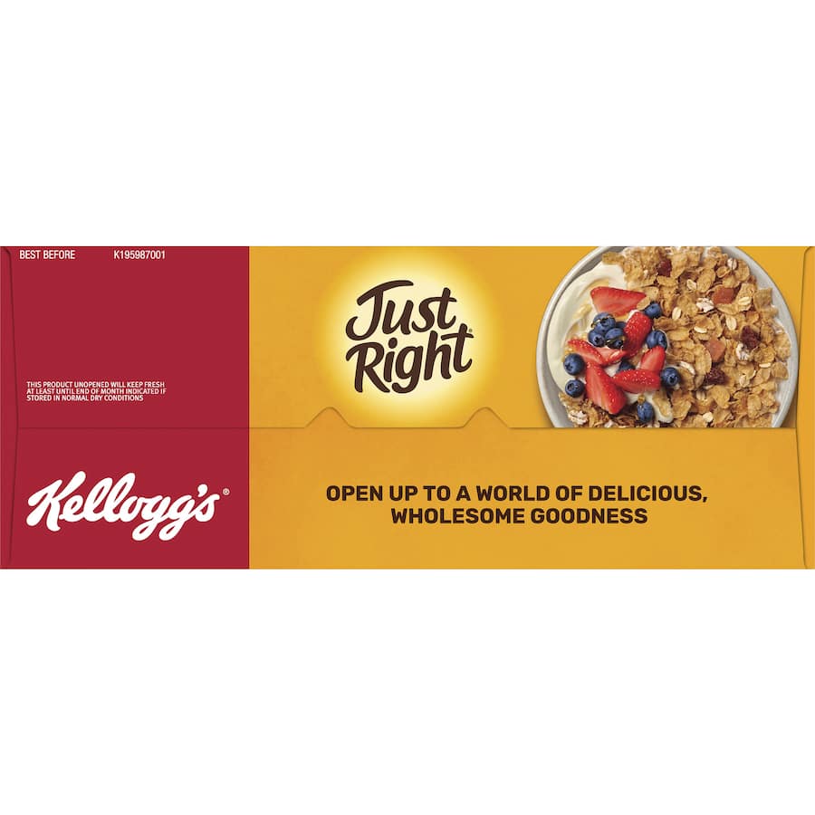Kelloggs Cereal Just Right