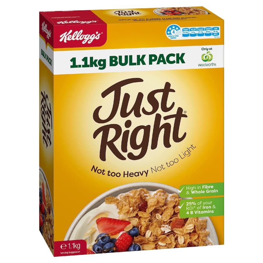 Kelloggs Cereal Just Right
