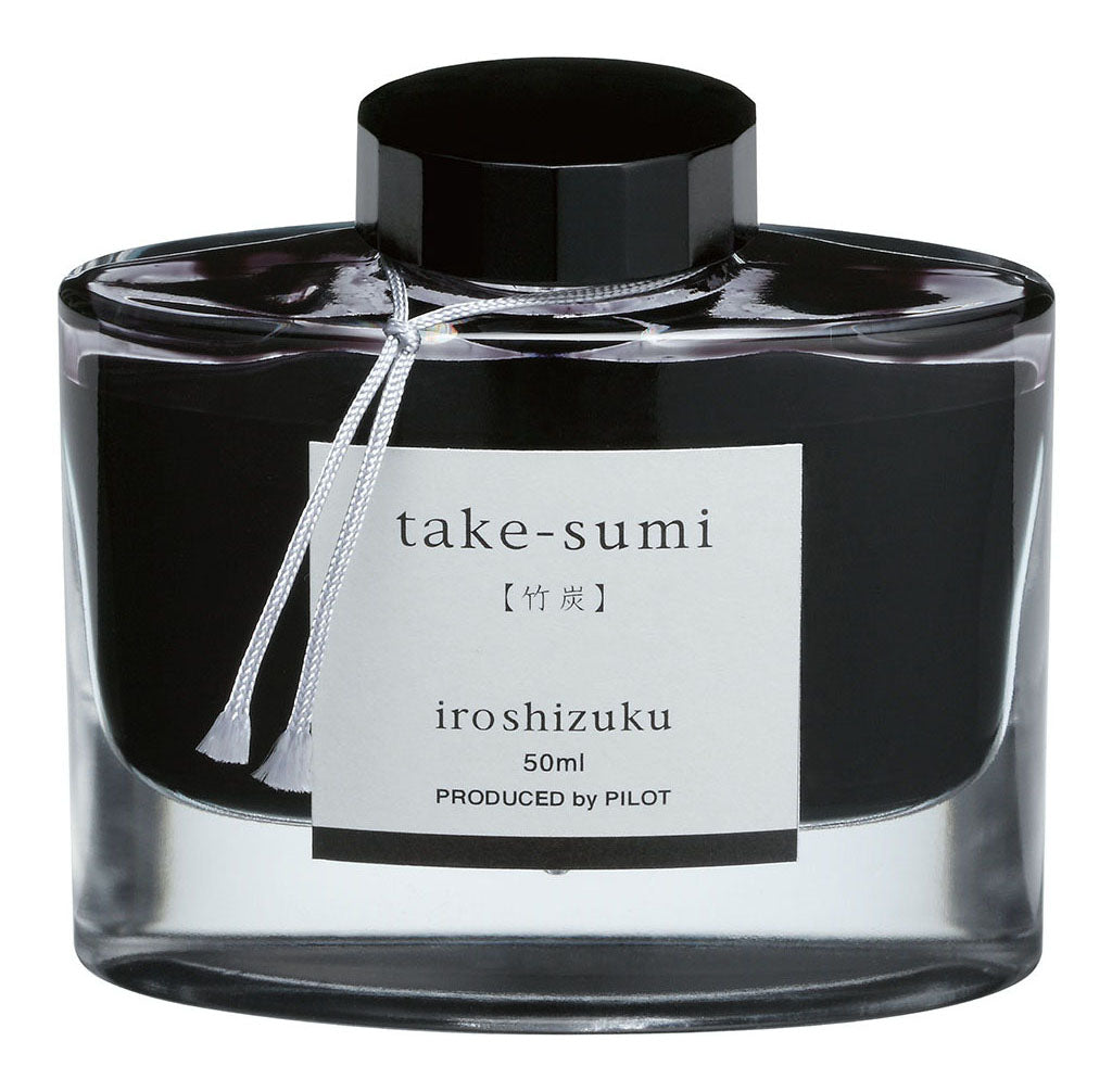 Pilot Iroshizuku Ink 50Ml Bamboo Charcoal Take-sumi (INK-50-TAK)