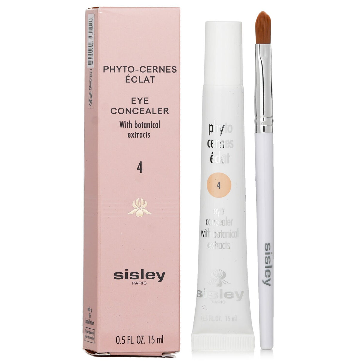 Sisley Phyto Cernes Eclat Eye Concealer #04, a creamy concealer that brightens, decongests, and smooths under-eye skin.