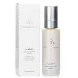 CosMedix Clarity Serum in a 30ml bottle, an anti-acne solution with Salicylic Acid for radiant, clear skin.