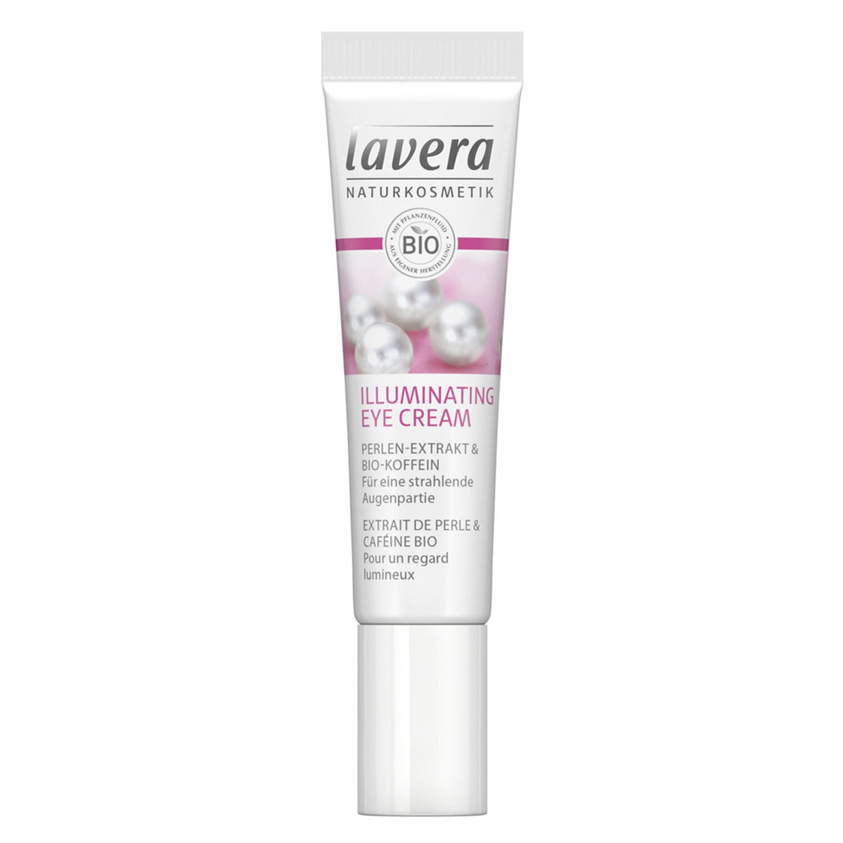 Lavera - Organic Pearl Extract & Caffeine Illuminating Eye Cream  - 15ml/0.5oz