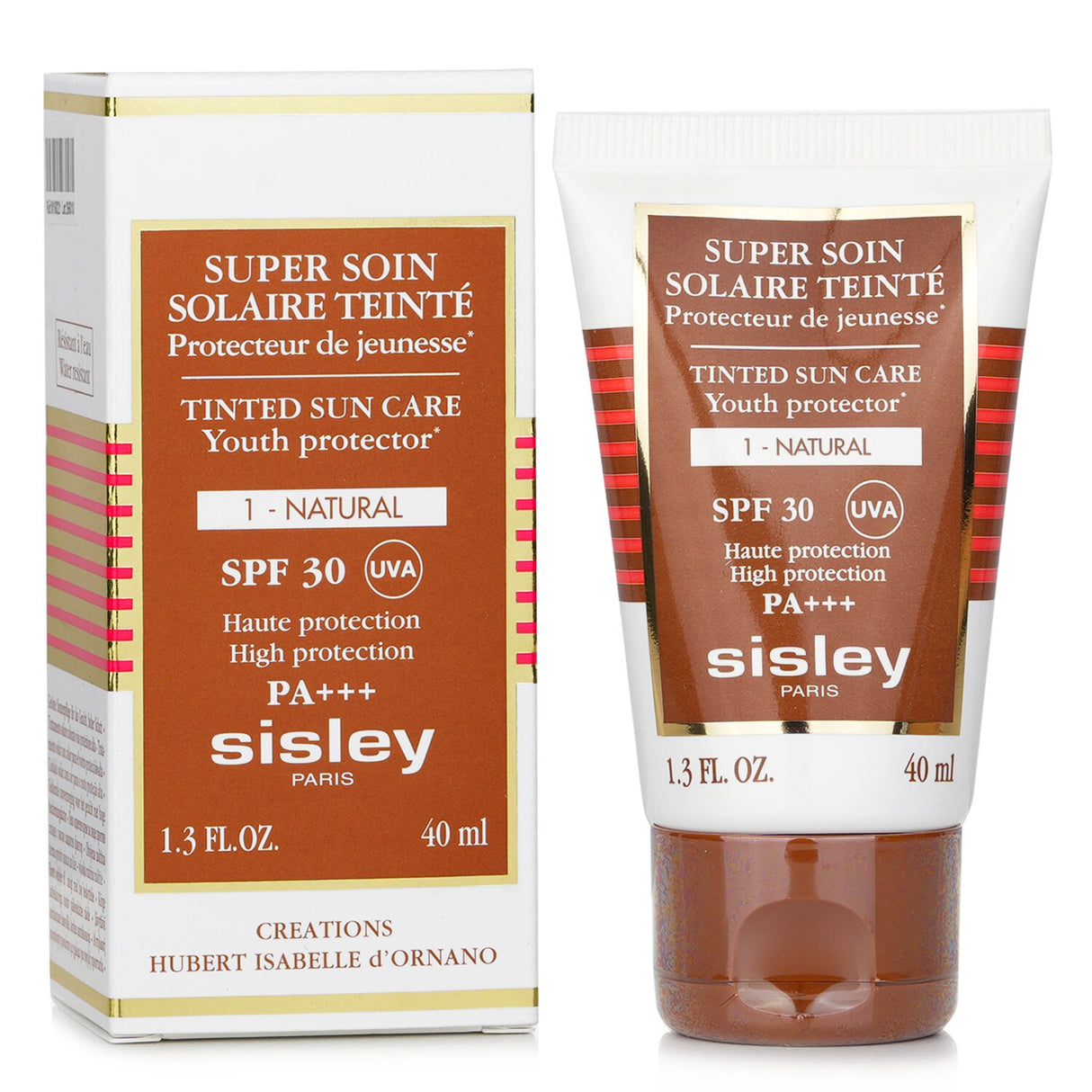 Tinted facial cream with SPF 30; provides sun protection, hydration, and anti-aging benefits for a glowing complexion.
