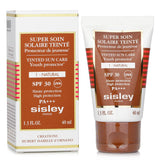 Tinted facial cream with SPF 30; provides sun protection, hydration, and anti-aging benefits for a glowing complexion.