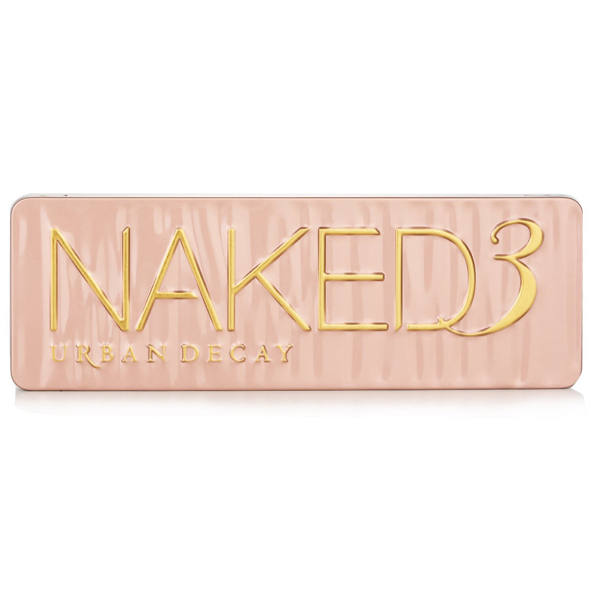 Urban Decay Naked 3 Eyeshadow Palette featuring 12 blendable shades and a double-ended brush for versatile eye looks.