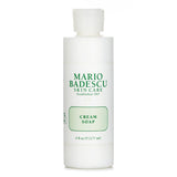 Mario Badescu Cream Soap: ultra-mild facial cleanser for all skin types, gently removes makeup while maintaining moisture.