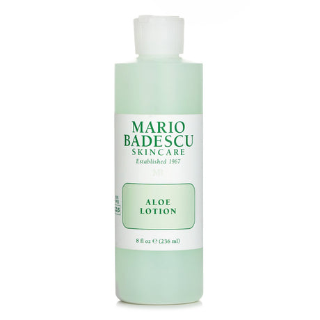 Aloe Lotion for combination, dry, and sensitive skin, with soothing Aloe Vera and mild astringent properties in a 236ml bottle.