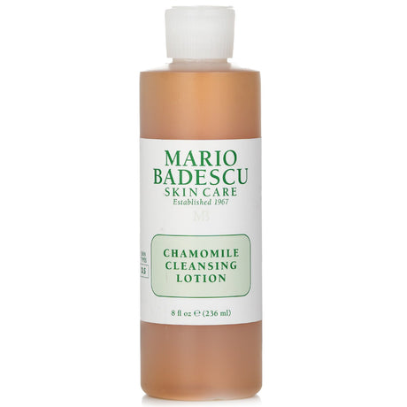 Ultra-gentle chamomile cleansing lotion for dry, sensitive skin; soothes and hydrates without irritation.