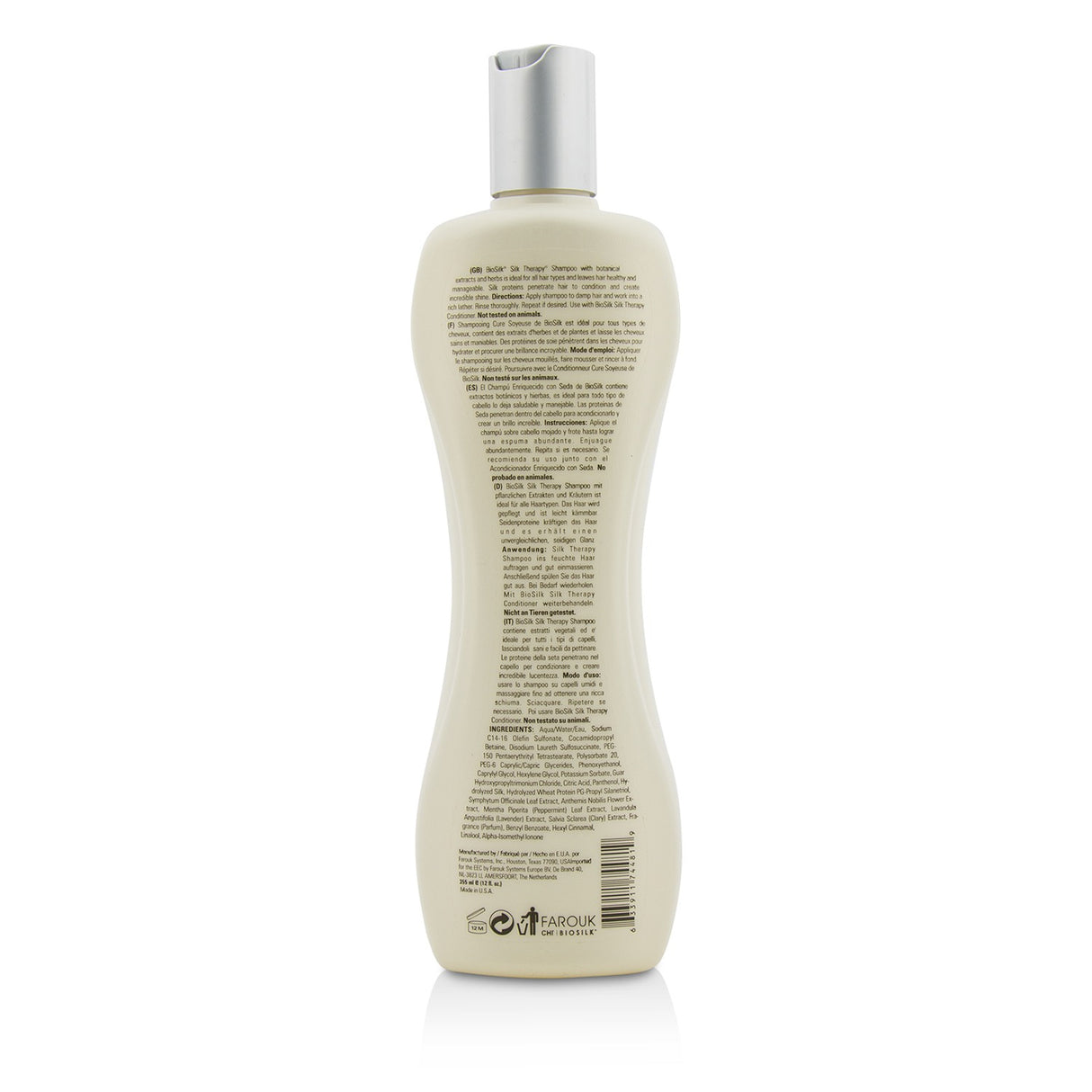 BioSilk Silk Therapy Shampoo 355ml: A nourishing shampoo infused with silk proteins for smooth, shiny, and manageable hair.