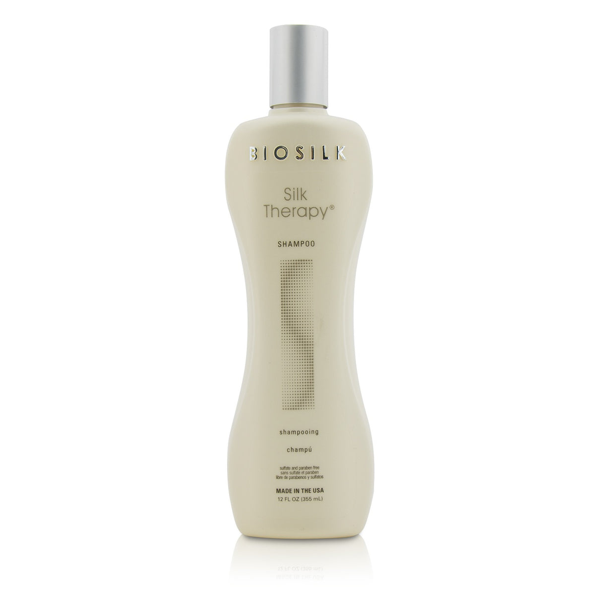 BioSilk Silk Therapy Shampoo 355ml: luxurious shampoo with silk proteins for smooth, shiny, and manageable hair.