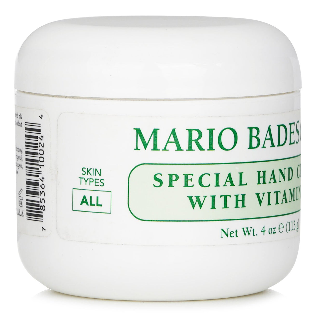 Mario Badescu Special Hand Cream with Vitamin E, 113g - A non-greasy, nourishing cream ideal for softening dry, cracked hands.