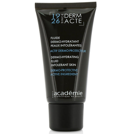 Soothing Dermo-Hydrating Cream for intolerant skin with Shea Butter, Mango Butter, and Allantoin, restoring hydration and balance.